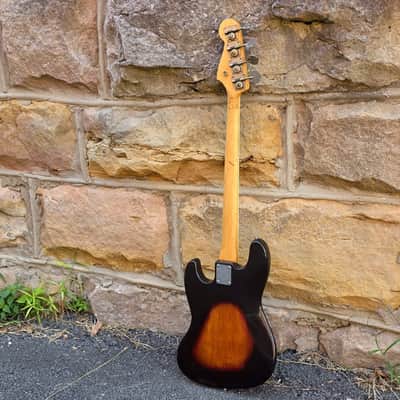 1969 Fender Jazz Bass - Refin Sunburst - w/OHSC image 7