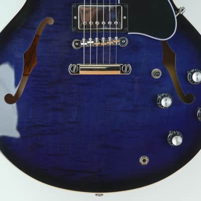 Gibson ES-335 Figured Deep Ocean Burst 2024 image 3