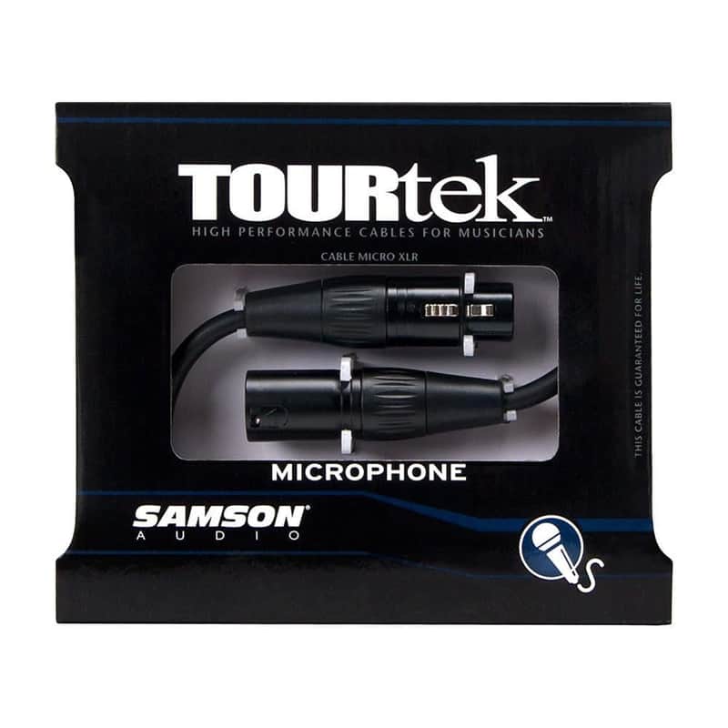 Samson TM3 Tourtek 3' Male XLR to Female XLR Mic Cable image 1
