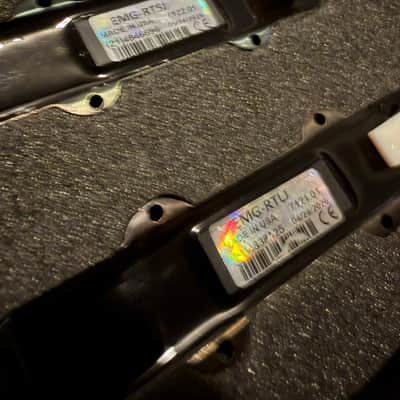 EMG Robert Trujillo Of Metallica RT Rip Tide Set Brushed Black Chrome Jazz Active J Pickup & Wiring image 5