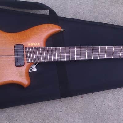 Novax Expression 1998 Natural - fanned frets, Bartolinis, boutique luthier, custom image 1
