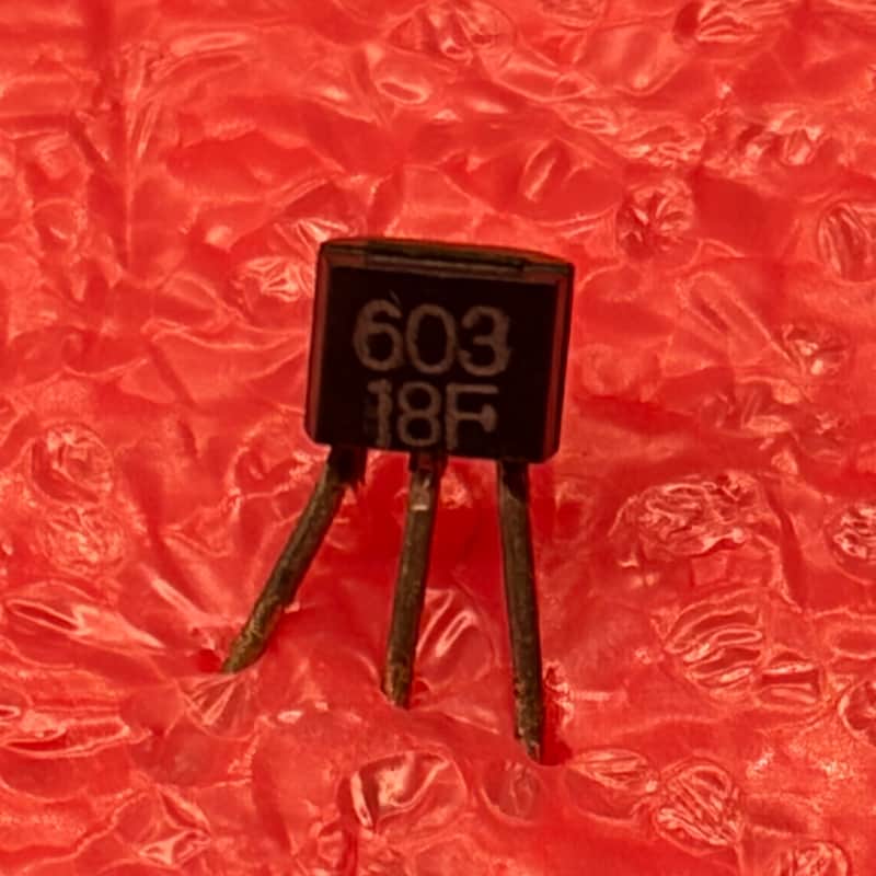 ORIGINAL Mitsubishi 2SC2603 Small Signal Transistor (tested, working) for RE-303, TB-303, & many more image 1