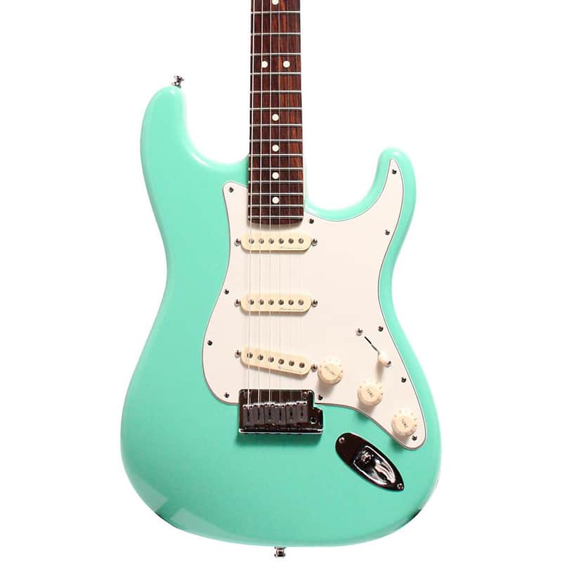 Fender Artist Series Jeff Beck Stratocaster Electric Guitar Regular Surf Green image 1