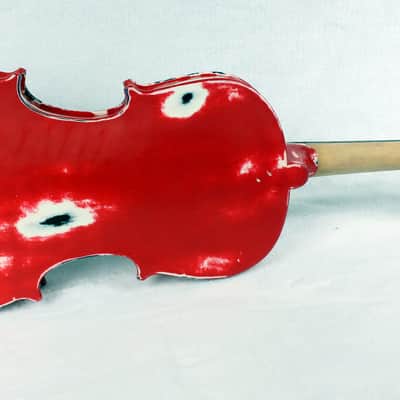 Custom Painted Unbranded 4/4 Violin - Painted Aged and Worn With New Case image 18