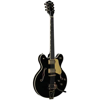 Gretsch Professional Collection Broadkaster LX Center Block Semi-hollowbody Electric Guitar, Black, Open Box (Very Good) image 2