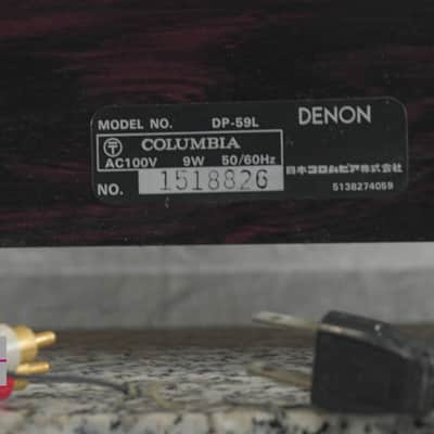 DENON DP-59L Direct Drive Auto-Lift Turntable in Good condition image 25
