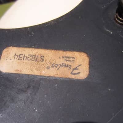 1977 Fender Stratocaster Hardtail White w Fender Hardshell Case image 14