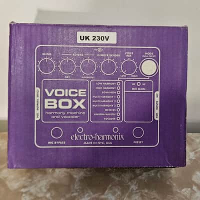 Electro-Harmonix Voice Box Harmony Machine & Vocoder 2009 - Present Purple / Black image 2
