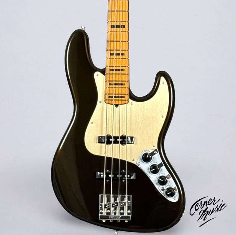 Fender American Ultra Jazz Bass 2019 - Texas Tea image 1