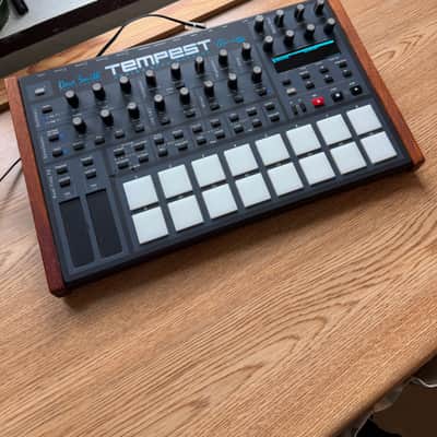 Dave Smith Instruments Tempest 6-Voice Drum Machine 2011 - 2018 - Black with Wood Sides image 1