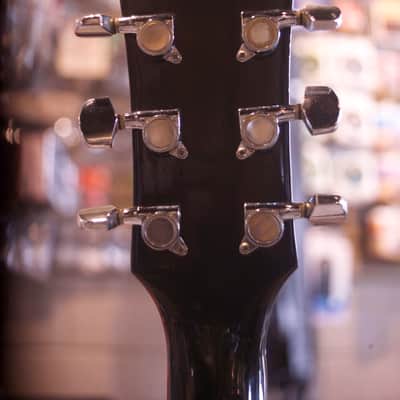 Alvarez 5088C 1980's Black Acoustic Electric image 6