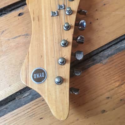 Dyko/Tiesco/Pleasent Vintage Japanese Electric Guitar 60's White image 11
