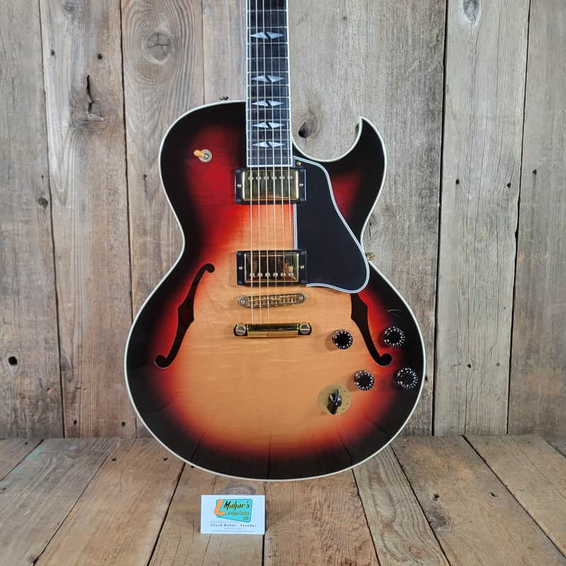 Gibson ES-137 Custom 2000s w/ Original Case - Sunburst image 1