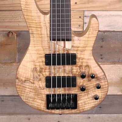 ESP B-205SM Fretless 5-String Bass Natural image 1