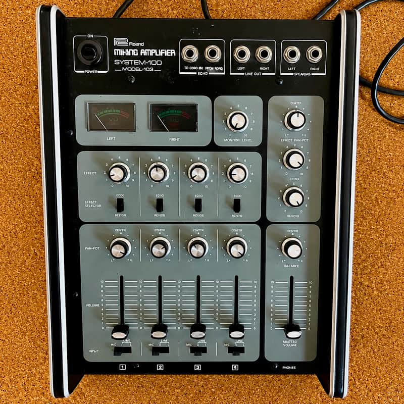 Roland System 100 Model 103 Mixing Amplifier Module – Serviced – Warranty image 1