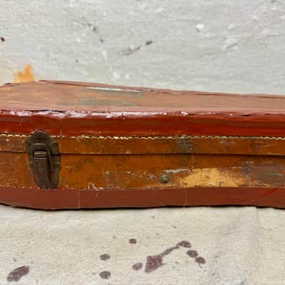 Vintage Gibson (Lifton) Les Paul 5 Latch Case Brown with Pink Interior 1950's image 17