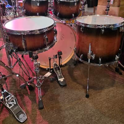 Tama Superstar Classic CL52KS 5-piece Shell Pack with Snare Drum - Mahogany Burst Lacquer image 5