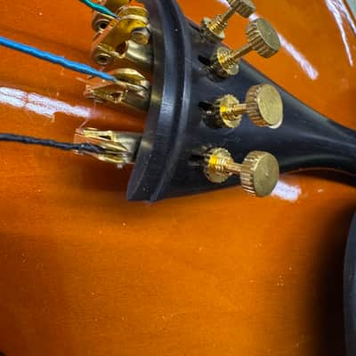 German Style 4/4 Violin.(Case)(Bow)(Store setup) image 4