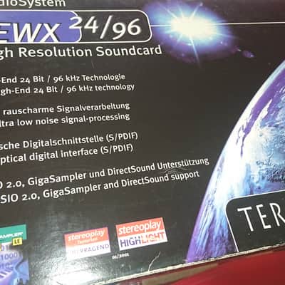 Terratec EWX 24/96, professional PCI 96KHz 24 bit audiocard image 11