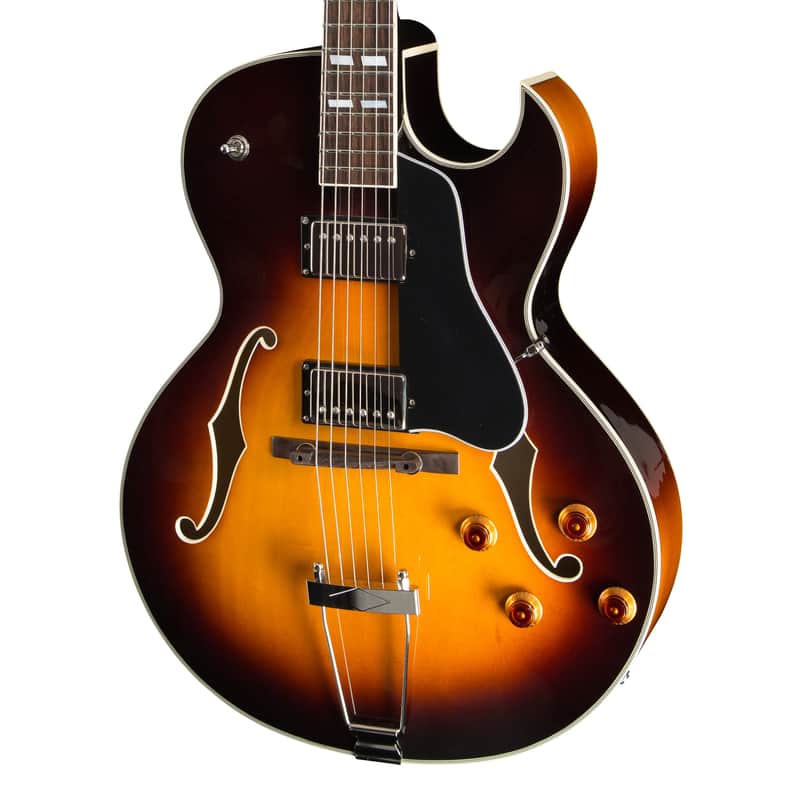 Eastman AR372CE-SB Archtop Hollow Body Electric Sunburst w/ Hard Case image 1