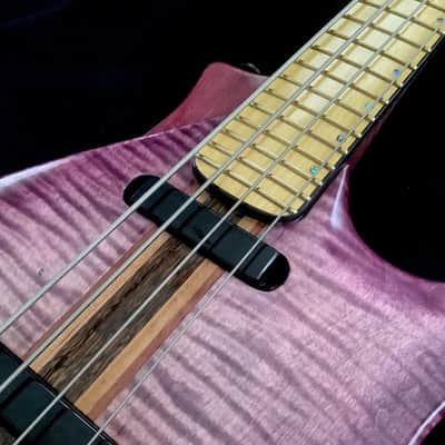 JD Guitars 2026 Headless Mini Bass PlumBurst image 14