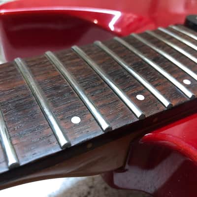 1991 MIJ Charvel SDK-080-SH, 24,75" Scale, Matching Headstock, Ash, Vintage Gig Bag image 23