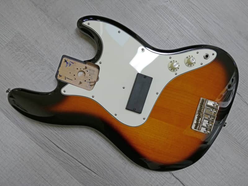 Fender Gold Foil Jazz Bass Body - Bartolini Humbucker image 1