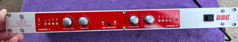 BBE 482i Sonic Maximizer 2010s - Red image 1