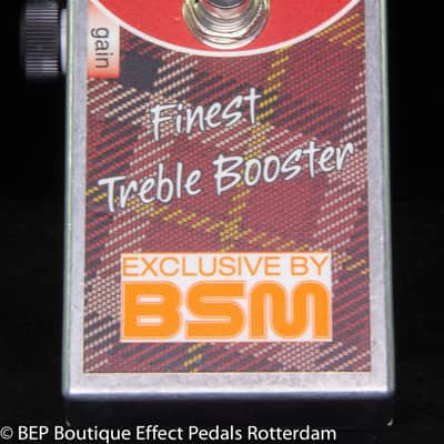 BSM RW-F Treble Booster s/n 4210 tribute to the sound of Ronnie Wood image 4