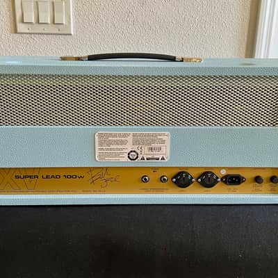 Marshall 1959BJA Billie Joe Armstrong Signature Handwired JMP Reissue 100-Watt Guitar Amp Head 2026 - Blue image 12