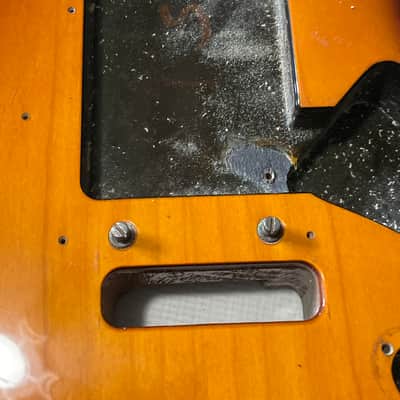 1996 USA Fender American Stratocaster 3TS 3 Tone Sunburst Guitar Body 2 Post Tremolo Ready image 8