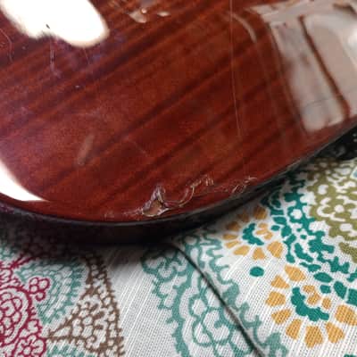 Schecter Gryphon FMT 2006 MIK - Flame crimson image 7
