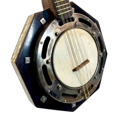 Banjo-Mandolin (Banjolin) Busato Style « Pierrot de la Lune » 1930's image 4