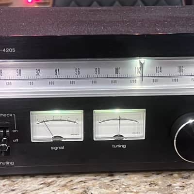 Optonica ST 4205 Vintage  Tuner 1978-1980 - Black (Excellent) image 4