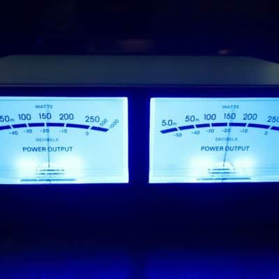 McIntosh Style Meters Blue 2025 Black Studio | Radio | Waves Sounds image 1