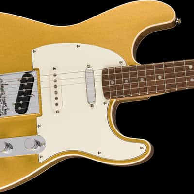 Squier Paranormal Custom Nashville Stratocaster Parchment Pickguard Aztec Gold image 4