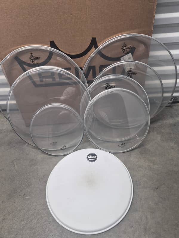 Remo Clear drum heads image 1