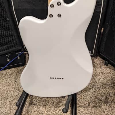 SubZero Rogue VI 30"-scale Baritone / Bass VI - Tuned E-E @ Bass Octave - Seymour Duncan P-Rails Pickups with Custom Switching, Locking Tuners & Brass Nut image 13