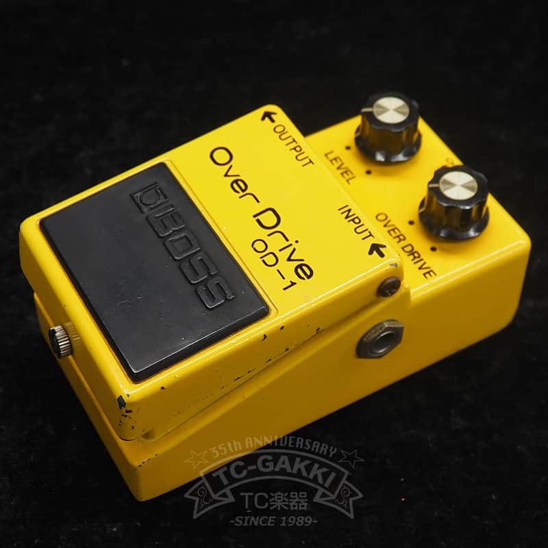 1979 BOSS OD-1 Over Drive (Silver Screw/JAPAN/NEC C4558C/#8900) image 1
