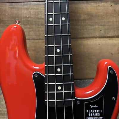 Fender Player II P-Bass RW Coral Red image 8