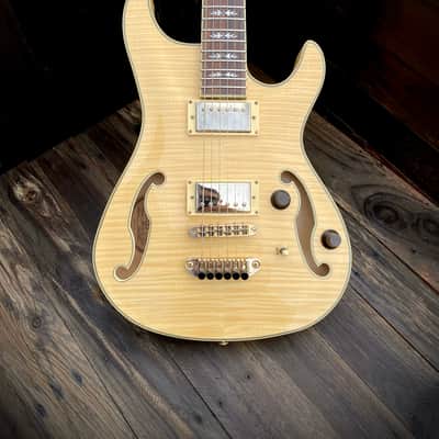 Ultra Rare 2006 Ibanez Awd-102-nt Artcore Custom Natural semi hollow body image 20