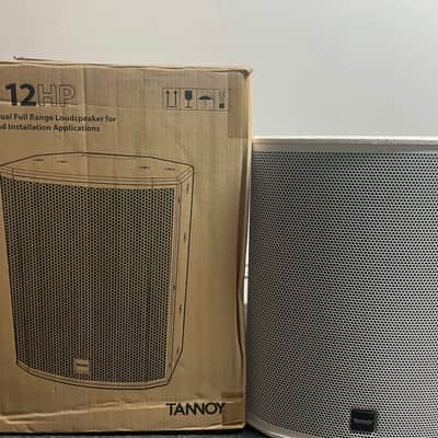 ( PAIR ) Tannoy TA-VX12HP-WH PowerDual Full Range Loudspeaker Bild 4