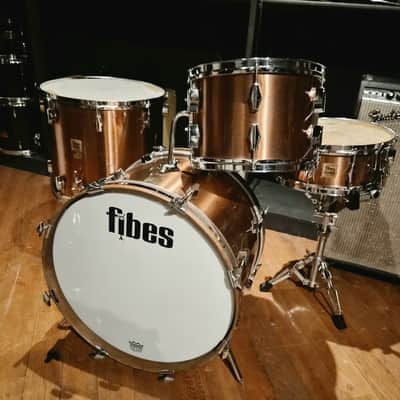 Fibes Drumset 1970s - Copper image 8