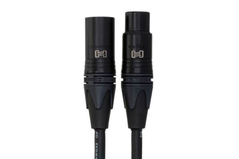 Hosa CMK-010AU Edge Microphone Cable Neutrik XLR3F to XLR3M 10ft image 1