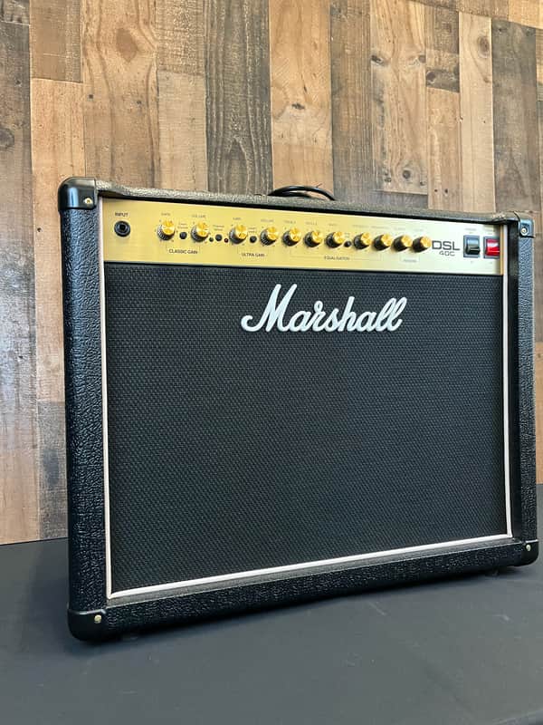 Marshall DSL40C 2-Channel 40-Watt 1x12" Guitar Combo 2012 - 2017 with Cover image 1