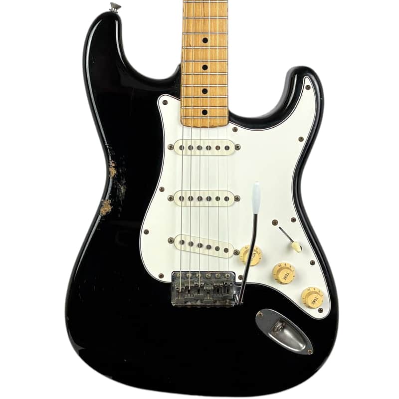 Fender Japan 72 Reissue Stratocaster 1997-2000 - Black image 1