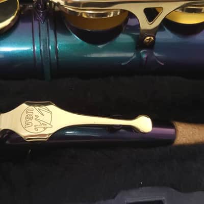 LA Sax Alto Saxophone, with high G key - Chameleon Color image 5