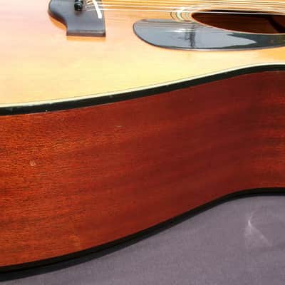 1971 Yamaha FG180 Red Label Nippon Gakki+Rocket Case image 14