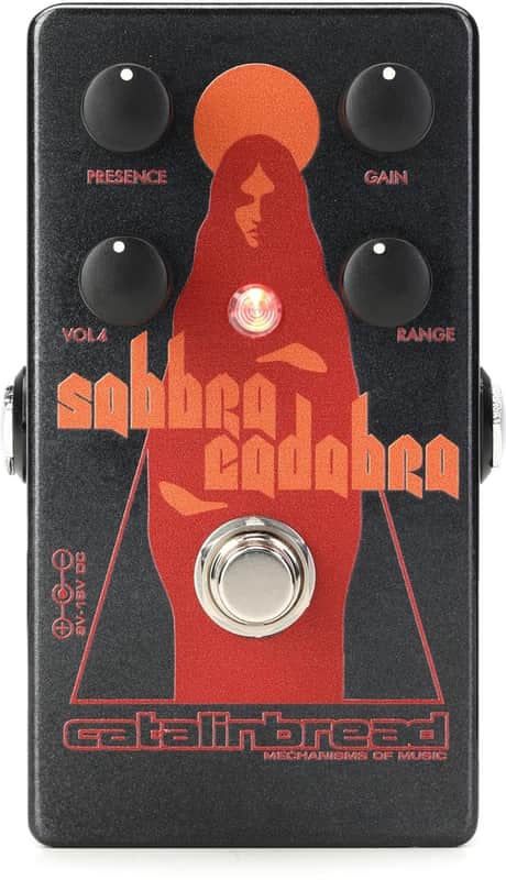 Catalinbread Sabbra Cadabra Boost Overdrive Guitar Effects Pedal imagen 1