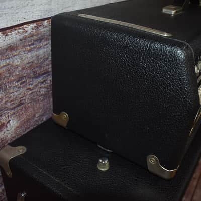 Fender Bandmaster 40-Watt 2-Channel 2x12" Piggyback Guitar Amp 1967 - Black Panel image 3